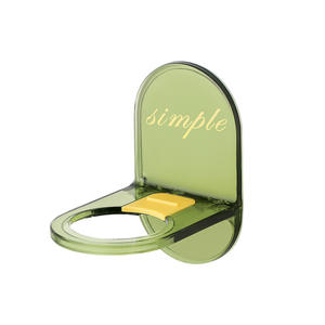 Distributeur de savon liquide mural simple, support de pompe manuelle en plastique pour salle de bain, gel douche, shampoing, désinfectant pour les mains - Product Image 5