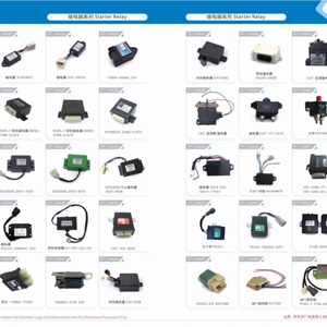 รีเลย์ตั้งเวลา 138-5190 1385190 สำหรับอะไหล่รถขุด E307 รุ่น 138-5190X - Product Image 4