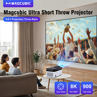Proyector Magcubic HY450 Android, Proyectores Inteligentes Android, Proyectores Portátiles para Viajes al Aire Libre
