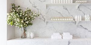 Losas de Cuarzo Artificial Pulido Carrara Blanco 3200x1600 con Superficie Pulida, Tipo Mármol Natural, para Encimeras - Product Image 2