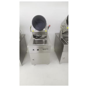 <span class=keywords><strong>Robot</strong></span> <span class=keywords><strong>chef</strong></span> commercial automatique intelligent pour la cuisson du riz frit, alimenté au gaz/électrique, en acier inoxydable, facile à nettoyer - Product Image 5