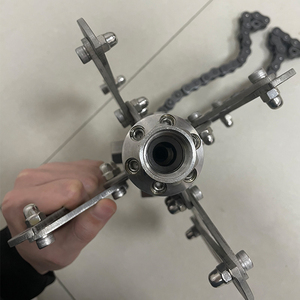 <span class=keywords><strong>Buse</strong></span> de découpe de racines d'égouts à haute pression Amjet 300 bar, <span class=keywords><strong>buse</strong></span> rotative de nettoyage des drains, déboucheur de pipeline à grand débit - Product Image 2