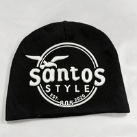 Gorro de Invierno para Hombre, Diseño Nuevo, Reversible, Multifuncional, Cálido, Personalizado, de Lana Acrílica, Tejido Jacquard con Patrón de Letras