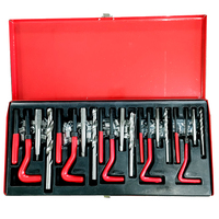 88 Pcs Thread Repair Kit Wire Thread Inserts Set M5 M6 M8 M10 M12 Engine Block Fixing Tools for Auto Maintenance