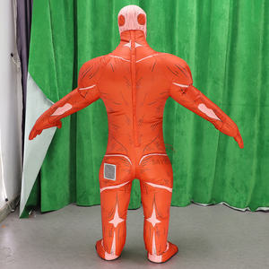 Disfraz Inflable de Hombre Musculoso Gigante para Adultos, Cosplay de 2.2m, Disfraz de Mascota Terrorífica para Halloween, Disfraz de Músculo Humano - Product Image 4