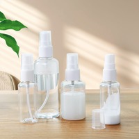 Bouteilles en plastique transparentes vides Pulvérisateur de parfum à brume fine 10ml 30ml 50ml 80ml 100ml 120ml 250ml 500ml pour cosmétiques