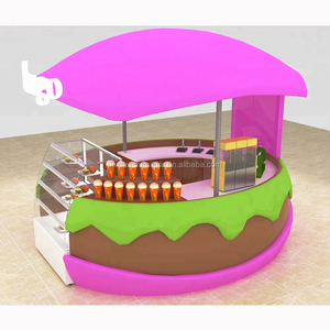 Thời trang xoài thương hiệu mua sắm trung tâm nước trái cây kiosk tươi nước trái cây quầy bar gian hàng đồ uống hiển thị truy cập để bán - Product Image 5