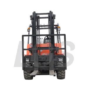 Diesel diesel 3 Ton 5 Ton Forklift mesin standar emisi epa dengan kabin tahan ledakan