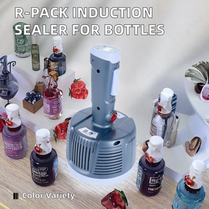 Selladora de Inducción Eléctrica R-PACK para Bebidas, Selladora de Tapas de Botellas Azules de 20-100 mm para Botellas de Plástico, Vidrio y Envases de Barril - Product Image 2