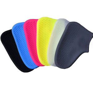 2 uds., impermeable reutilizable, cubierta de zapatos para lluvia, cubiertas de silicona para zapatos para hombres y mujeres, protectores de zapatos impermeables antideslizantes para exteriores - Product Image 1