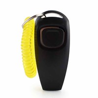 Sifflet d'entraînement pour chien anti-aboiement multi-couleurs, outil d'entraînement anti-aboiement pour animaux de compagnie avec porte-clés