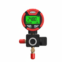 Manomètre numérique PG-10B pour climatisation et chauffage, haute précision (0,5 % FS), ensemble de manomètres multi-réfrigérants, outils HVAC