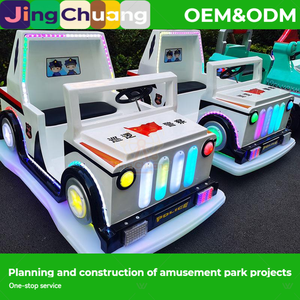 Coche de choque a batería luminoso para niños, doble, para centros comerciales, parques infantiles y puestos de mercado nocturno - Product Image 4