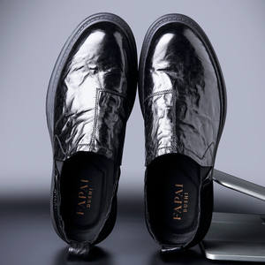 Chaussures pour hommes de haute qualité, en cuir souple et tendance, style Oxford, style décontracté, chaussures pour hommes - Product Image 2