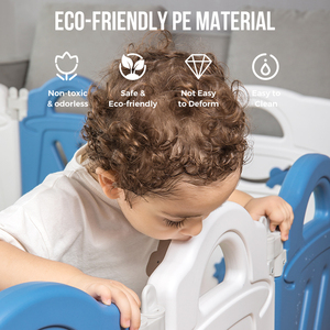 Box per Bambini in Plastica, Grande Recinto Portatile, Centro Attività per Bambini, Area Gioco Sicura per Neonati - Product Image 3