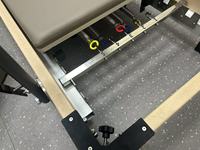 Appareil de Pilates Reformer en bois massif de marque CC, capacité de charge maximale 200 kg, équipement de musculation pour centre de fitness