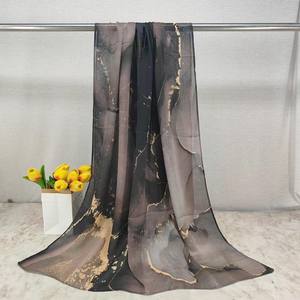 Hijab Pashmina Desain Custom Berkualitas Tinggi, Cetak, Panjang, untuk Musim Panas, Lembut, Bernapas, Bahan Modal untuk Wanita Muslim - Product Image 4