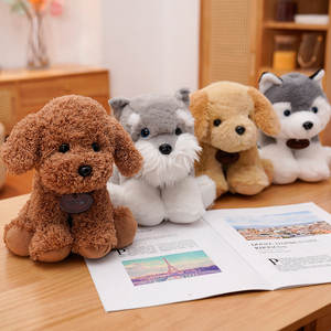 20cm sevimli simülasyon köpek peluş oyuncaklar gerçekçi hayvanlar oyuncak dolması hayvan bebek oyuncak için - Product Image 6