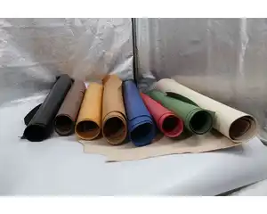 2022 New Eco-friendly Natural Color Vegetable Tanned Leather Hide Real Leather Cowhides Vegetable Tanned Leather