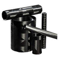 Tube en fibre de carbone enroulé de 8 pouces de qualité aérospatiale, tube composite léger et haute rigidité pour applications structurelles – Vente en gros