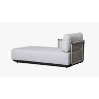 Großhandel hochwertige Aluminium rahmen Garten Sofas Seil Outdoor Sofa Set Patio Möbel Set