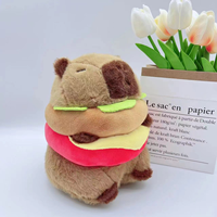 Offre Spéciale Pratique Doux Dessin Animé Capybara Rongeur En Peluche Jouet Enfants Dormir Poupée Kawaii Animal En Peluche Anniversaire/Cadeau De Noël