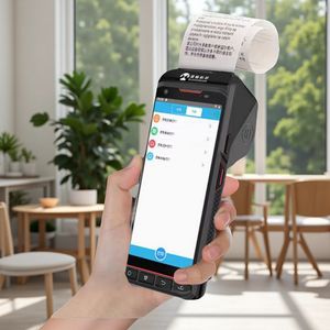 Lecteur RFID UHF longue portée, <span class=keywords><strong>scanner</strong></span> de codes QR Android 13, collecteur de données d'entrepôt, imprimante thermique industrielle robuste et <span class=keywords><strong>scanner</strong></span> de codes-barres - Product Image 5