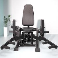 Máquina de Abducción y Aducción de Cadera con Placas de Peso para Gimnasio, Grado Comercial, Entrenador de Muslos Internos/Externos, Ejercicio de Glúteos y Piernas
