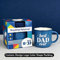 Mug en céramique classique « Meilleur papa de tous les temps » Cadeau idéal pour la fête des pères et les anniversaires pour papa