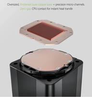 Refroidisseur AIO ARGB à double écran SOEYI L070 avec écran LCD personnalisable pour PC de jeu, support OEM
