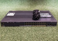 Ws-c2960x-24psq-l 24-Port PoE, 2x SFP GigE Lüfterloser Managed Switch Brandneu auf Lager mit Einjähriger Garantie