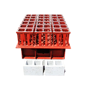Tùy chỉnh chính xác kim loại khuôn Maker lồng vào nhau CLC kép gạch Breeze Hướng dẫn sử dụng rỗng khối bê tông khuôn - Product Image 3