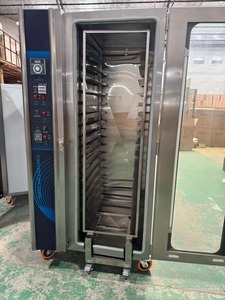 Thương mại công nghiệp điện boong Lò nướng cho bánh nướng bánh mì hơi nước Tính năng xách tay 360 cao kiểm soát nhiệt độ - Product Image 4