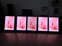 Écran LED d'intérieur P2.5, résolution 128x64, luminosité 1500cd, 170 °   Support mural pour écran avec angle de vision fixe