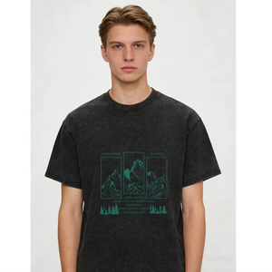 Camisa de Hombre a Medida, Corte Regular, Antiarrugas, Estilo Casual para el Trabajo, 100% Algodón, para Primavera/Verano - Product Image 1