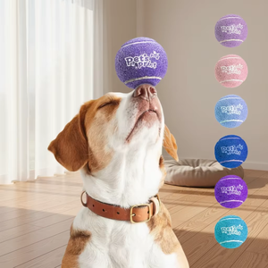 ของเล่นลูกเทนนิสสำหรับสุนัขและ<span class=keywords><strong>แมว</strong></span> ทำจากยางและกำมะหยี่ รูปทรงเหมือนจริง ใช้งานได้หลากหลาย เหมาะสำหรับฝึกฝน เป็นมิตรกับสิ่งแวดล้อม พร้อมสกรีนโลโก้ตามสั่ง เหมาะสำหรับแจกเป็นของขวัญ - Product Image 5