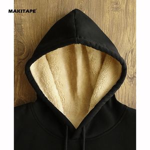 เสื้อฮู้ดดี้ผู้ชายผ้าขนแกะเชอร์ปาเนื้อหนา 550GSM รุ่น HG632 ปักลายหลากสีตามสั่ง ผ้าแคชเมียร์ - Product Image 3