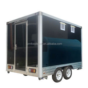 Remorque alimentaire multifonction personnalisable en aluminium et fibre de verre avec alimentation intégrée pour la vente de glaces, poulet frit, bonbons, utilisation en extérieur - Product Image 4