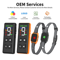 Neuester LED-Bildschirm IPX6 Wasserdicht Dual Dog Control Vibrations sicher No Shock RC Training Hunde halsband Einstellbar für alle Hunde