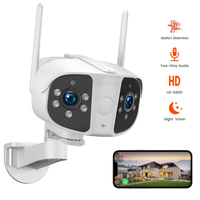 Caméra sans fil intérieure K13 2MP pour caméra de surveillance pour animaux de compagnie, caméra de sécurité, détection de mouvement, vision nocturne couleur