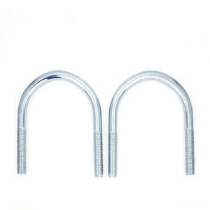 Din3570 Thép Carbon Màu Xanh Kẽm Mạ Mạ Kẽm M3 M6 M8 M14 M27 M32 Cứng Lớp 8.8 U Hình Chữ U U Bu Lông U Cho Xe Tải - Product Image 2