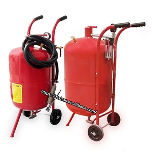 Machine de sablage à sec de petite taille 5/10/20 gallons, réservoir pressurisé mobile, type baril, sablage portable, mini sablage sous vide pour éliminer la rouille - Product Image 6