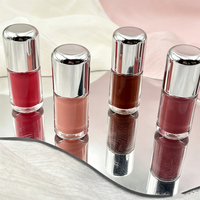 Gloss à lèvres personnalisé avec logo couleur, marque privée, sans cruauté, effet miroir, hydratant, non collant, cosmétiques pour les lèvres, vente en gros OEM