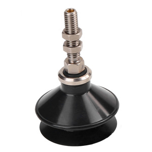 Boquilla de vacío de goma de succión manual de una copa PINEB para accesorio de brazo robótico industrial para manipulación de vidrio - Product Image 1