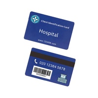 Personnalisez la carte de patient d'hôpital d'impression polychrome pour des systèmes d'information patients