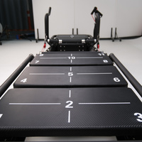 Máquina de Pilates Reformer de Bajo Impacto y Alta Intensidad con Resistencia de Resorte para Programas de Fitness Profesionales en Estudios Comerciales
