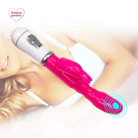 Jouets pour adultes, Dildo, Vibrateur, Jouet sexuel, Vibrateur double tige, Vibrateur lapin, Ustensiles, Produit sexuel pour adultes, Vibrateur pour femmes