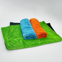 Premium Eco-Friendly Microfiber Towel for Car Drying Twisted Loop Quick-Dry Soft Super Absorbent Thick 500gsm-1800gsm Car