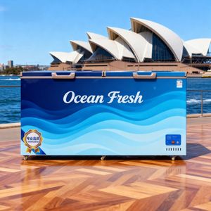 <span class=keywords><strong>Congélateur</strong></span> <span class=keywords><strong>horizontal</strong></span> commercial de grande capacité pour la conservation des aliments, pour supermarché - Product Image 2