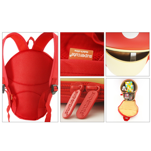 mochila viaje mochila de alta seguridad rojo de cuero de la PU de mario camping mochilas - Product Image 5